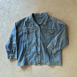 Men's XL Vintage Oversized Denim Jacket